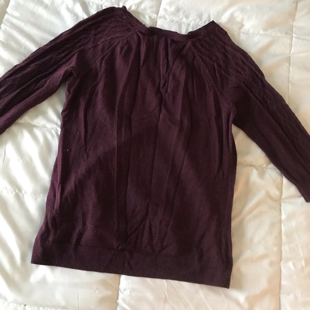 Lightweight Sweater - Maroon